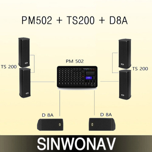 PM502 + TS200 + D8A