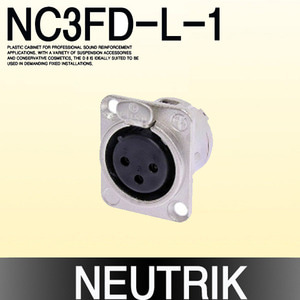 Neutrik NC3FD-L-1